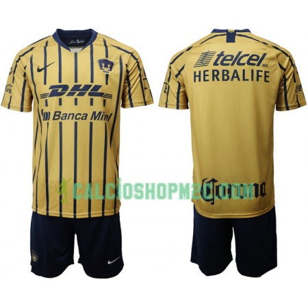 Pumas UNAM Bambino Maglia Trasferta 2019/2020 Manica Corta (+ Pantaloncini)